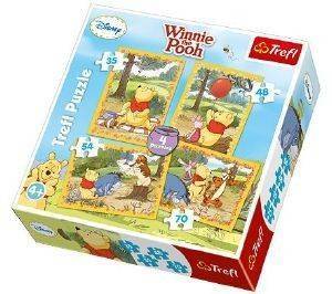 PUZZLE TREFL WINNIE 4/1 (35/48/54/72 )