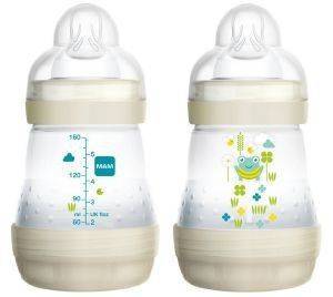  ANTI-COLIC MAM PP      160ML [350S]  IVORY ( )