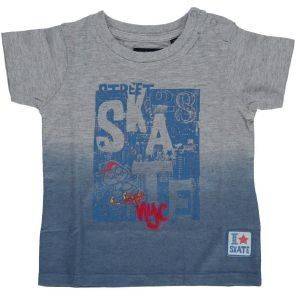 T-SHIRT BLUE SEVEN STREET SKATE NYC 928028 / (74.)-(9-12)