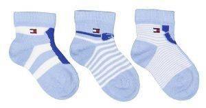    TOMMY HILFIGER TH BABY DRESSED GIFTBOX BABY BLUE- 3 (19-22)