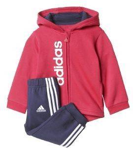  ADIDAS PERFORMANCE FLEECE HOODIE AND JOGGER SET / (62 CM)