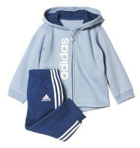  ADIDAS PERFORMANCE FLEECE HOODIE AND JOGGER SET / (86 CM)