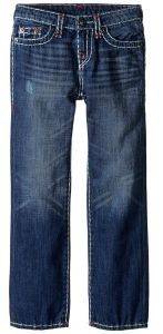 JEAN  TRUE RELIGION RICKY CONTRAST TR146JN177 GWH  (128.)-(7-8 )