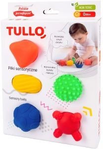   TULLO SENSORY BALLS 5 .