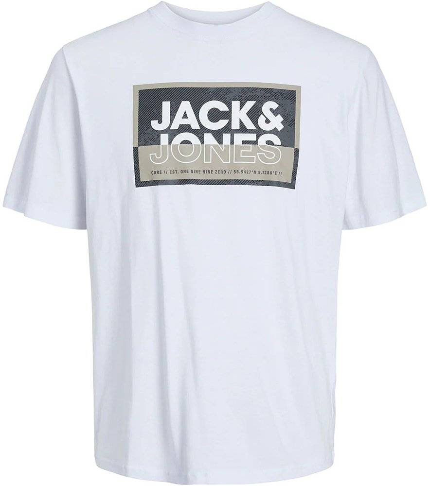 ΜΠΛΟΥΖΑ ΚΟΝΤΟΜΑΝΙΚΗ JACK - JONES 12254194 JCOLOGAN ΛΕΥΚΟ (152 CM)-(12 ΕΤΩΝ)