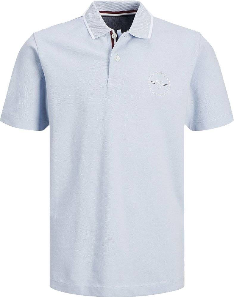 POLO T-SHIRT JACK - JONES 12254237 JPRBLUSHIELD ΜΠΛΕ (152 CM)-(12 ΕΤΩΝ) JACK - JONES