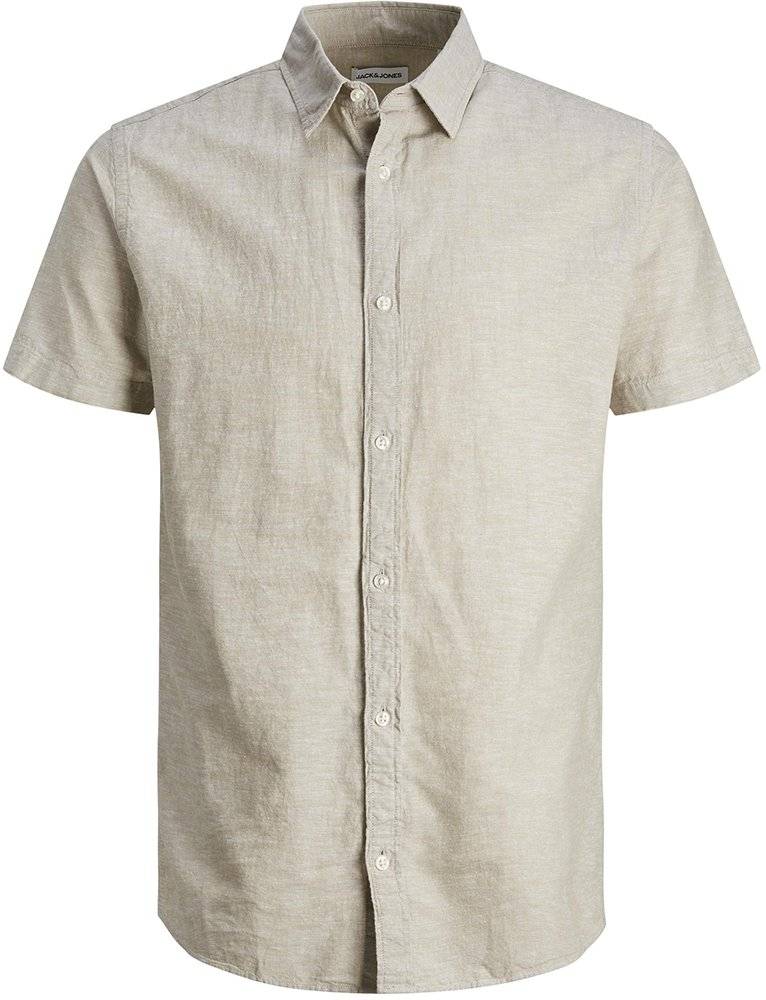 JACK - JONES ΠΟΥΚΑΜΙΣΟ JACK - JONES 12248938 JJELINEN ΕΚΡΟΥ/ΓΚΡΙ (128 CM)-(8 ΕΤΩΝ)