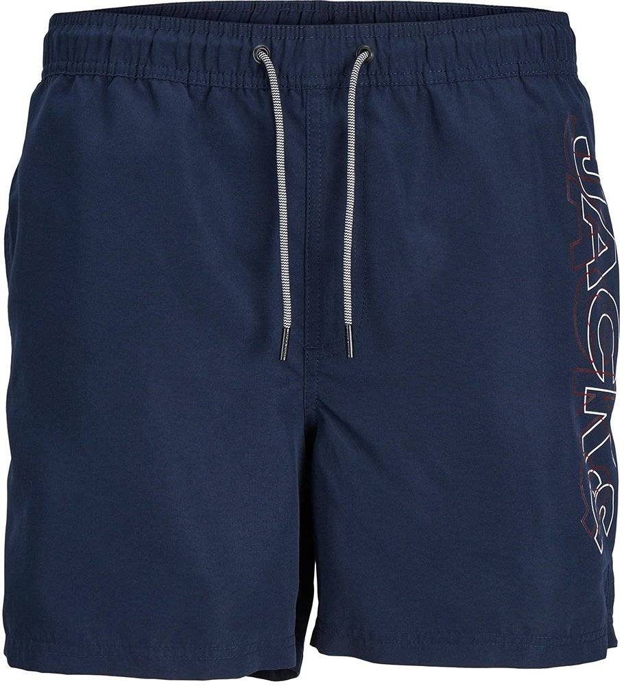 ΜΑΓΙΟ ΒΕΡΜΟΥΔΑ JACK - JONES 12253748 JPSTFIJI ΣΚΟΥΡΟ ΜΠΛΕ (152 CM)-(12 ΕΤΩΝ)