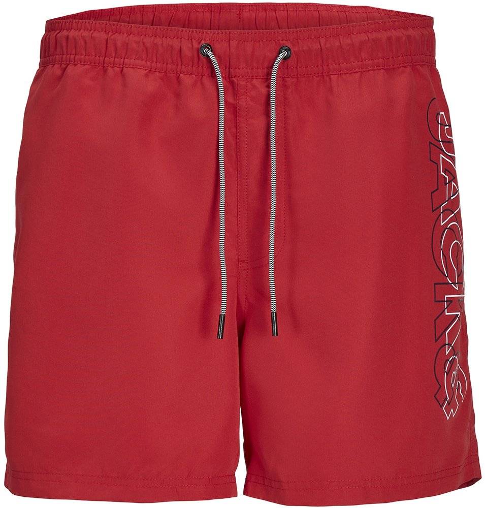 ΜΑΓΙΟ ΒΕΡΜΟΥΔΑ JACK - JONES 12253748 JPSTFIJI ΚΟΚΚΙΝΟ (128 CM)-(8 ΕΤΩΝ)