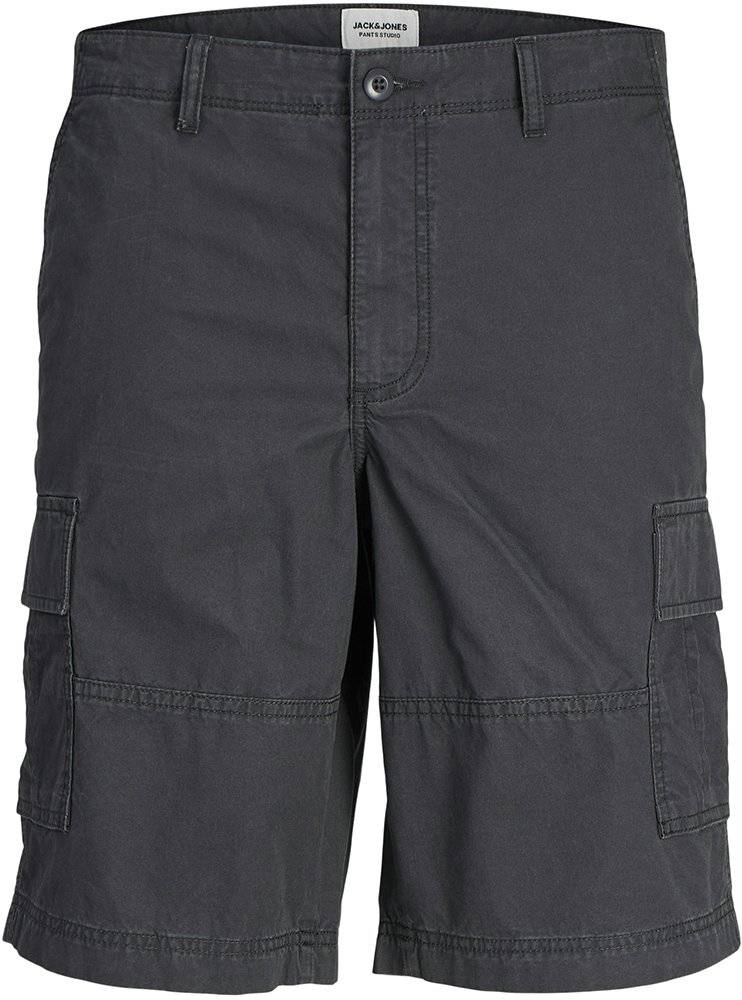 ΒΕΡΜΟΥΔΑ JACK - JONES 12254171 JPSTCOLE ΣΚΟΥΡΟ ΓΚΡΙ (134 CM)-(9 ΕΤΩΝ) JACK - JONES