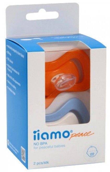 ΠΙΠIΛΕΣ ΣΙΛΙΚΟΝΗ IIAMO PEACE 0-6 ΜΗΝΩΝ (2ΤΜΧ) NEUTRAL