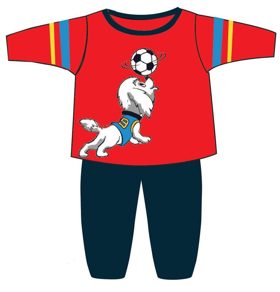 ΠΥΖΑΜΑΚΙΑ MINERVA ΜΑΚΡΥ ΜΑΝΙΚΙ FOOTBALL CLUB ΚΟΚΚΙΝΟ (78ΕΚ.)-(6-12 ΜΗΝΩΝ)