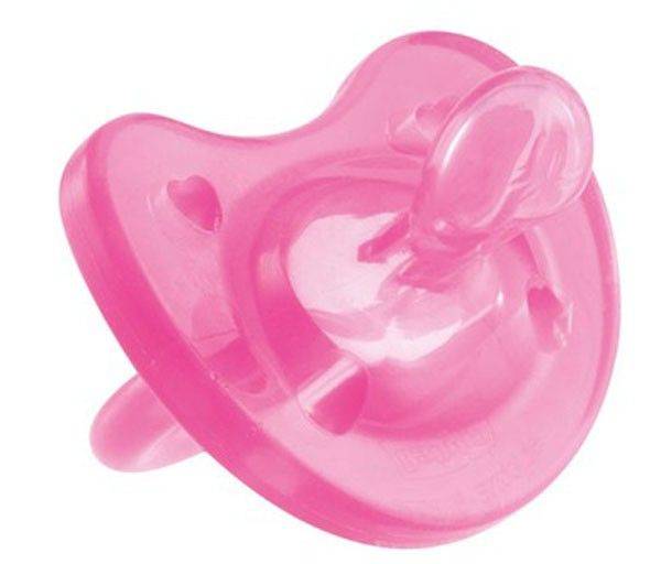 ΠΙΠΙΛΑ CHICCO ΟΛΟ ΣΙΛΙΚΟΝΗ PHYSIO SOFT ΡΟΖ 0ΜΗΝΩΝ+ CHICCO