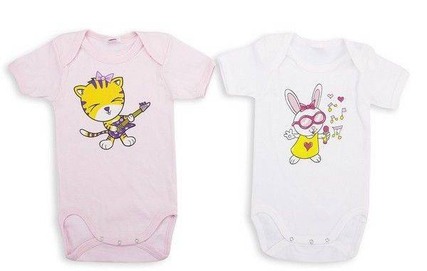 ΦΟΡΜΑΚΙ MINERVA ΚΟΝΤΟ ΜΑΝΙΚΙ MELODY ΛΕΥΚΟ/ΡΟΖ 4ΤΕΜ (70ΕΚ.)-(3-6 ΜΗΝΩΝ) MINERVA