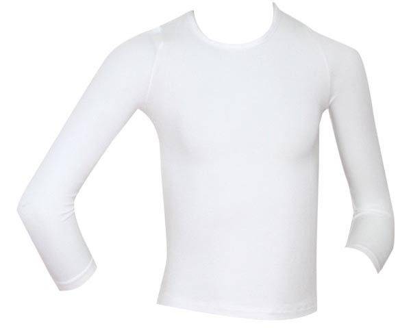 ΜΠΛΟΥΖΑΚΙ MINERVA ΜΑΚΡΥΜΑΝΙΚΟ ΛΑΙΜΟΚΟΨΗ MODAL ΛΕΥΚΟ (86ΕΚ.)-(12-18 ΜΗΝΩΝ)