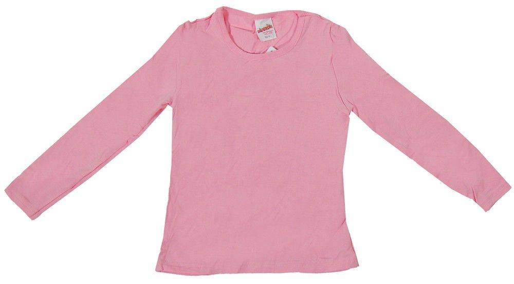 MINERVA ΜΠΛΟΥΖΑΚΙ MINERVA ΜΑΚΡΥΜΑΝΙΚΟ ΛΑΙΜΟΚΟΨΗ MODAL ΡΟΖ (86ΕΚ.)-(12-18 ΜΗΝΩΝ)