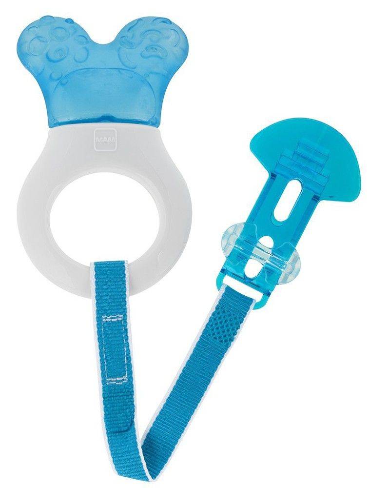 ΠΟΛΥΚΡΙΚΟΣ ΟΔΟΝΤΟΦΥΪΑΣ ΜΑΜ MINI COOLER - CLIP ΜΠΛΕ (555) MAM