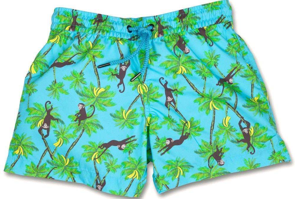 SUNUVA ΒΕΡΜΟΥΔΑ ΘΑΛΑΣΣΗΣ SUNUVA MONKEYS ΓΑΛΑΖΙΟ/ΠΟΛΥΧΡΩΜΟ (70ΕΚ.)-(3-6 ΜΗΝΩΝ)