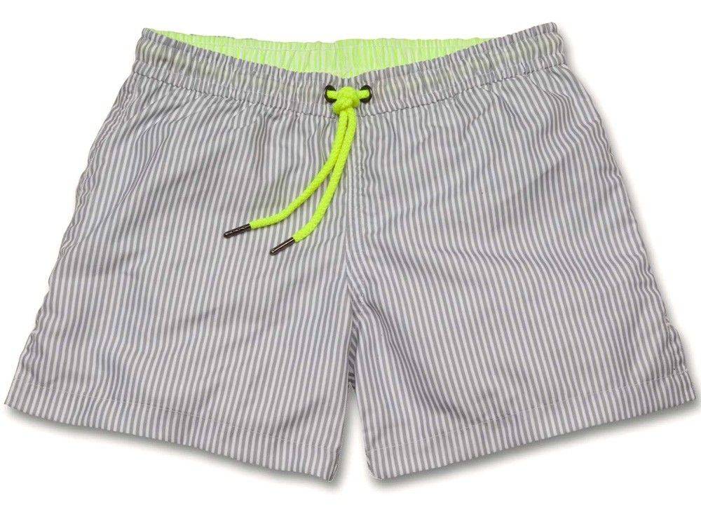SUNUVA ΒΕΡΜΟΥΔΑ ΘΑΛΑΣΣΗΣ SUNUVA NEON STRIPE ΓΚΡΙ (98ΕΚ.)-(2-3 ΕΤΩΝ)