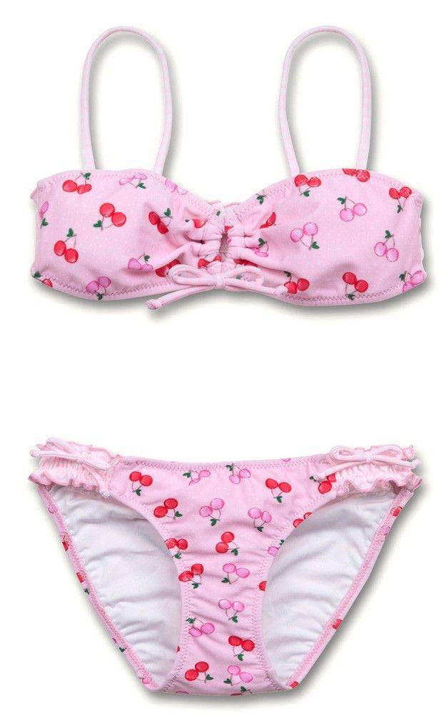 ΠΑΙΔΙΚΟ BIKINI SET SUNUVA CHERRIES ΡΟΖ (116ΕΚ.)-(5-6 ΕΤΩΝ)