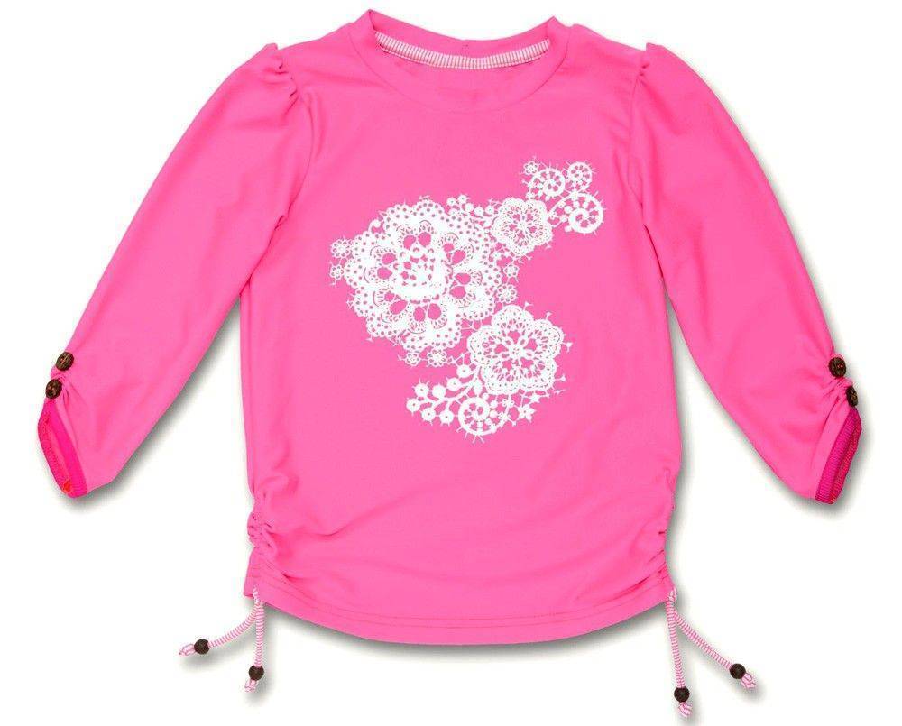 SUNUVA ΜΠΛΟΥΖΑ ΜΕ ΠΡΟΣΤΑΣΙΑ UV SUNUVA LACE ΦΟΥΞΙΑ (78ΕΚ.)-(6-12 ΜΗΝΩΝ)