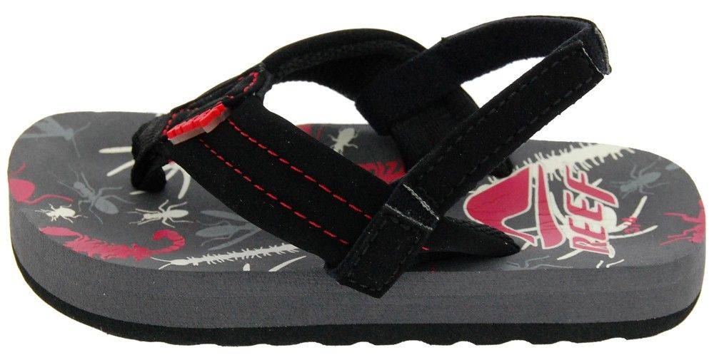 ΠΑΙΔΙΚΗ ΣΑΓΙΟΝΑΡΑ REEF AHI ΓΚΡΙ/ΚΟΚΚ/ΜΑΥΡΟ (GREY/RED/BLACK) (EU:21/22) REEF