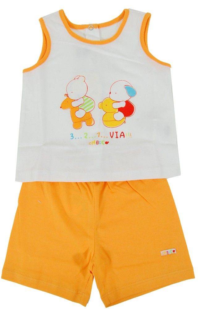 CHICCO ΚΑΛΟΚΑΙΡΙΝΟ ΣΕΤ ΡΟΥΧΩΝ CHICCO «3..2..1..VIA!» ΑΣΠΡΟ/ΠΟΡΤΟΚΑΛΙ (68ΕΚ.)-(6-9 ΜΗΝΩΝ)