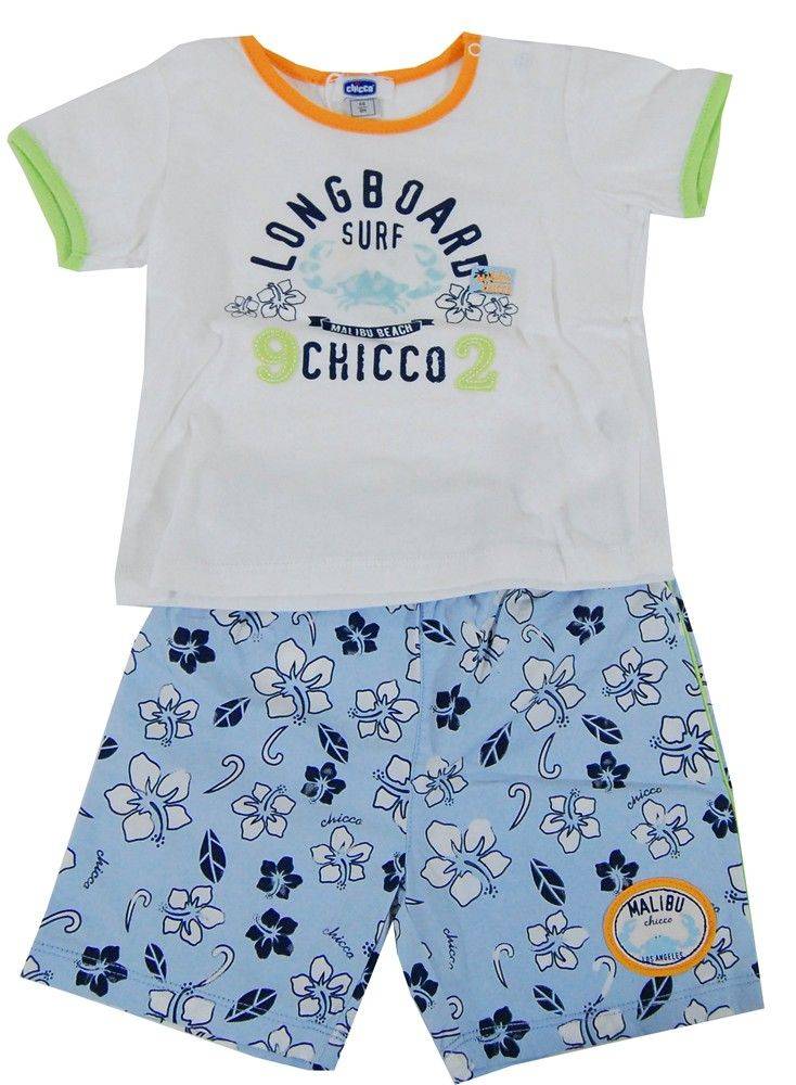 CHICCO ΚΑΛΟΚΑΙΡΙΝΟ ΣΕΤ ΡΟΥΧΩΝ CHICCO «MALIBU SURF» ΑΣΠΡΟ/ΛΑΧΑΝΙ/ΣΙΕΛ (68ΕΚ.)-(6-9 ΜΗΝΩΝ)
