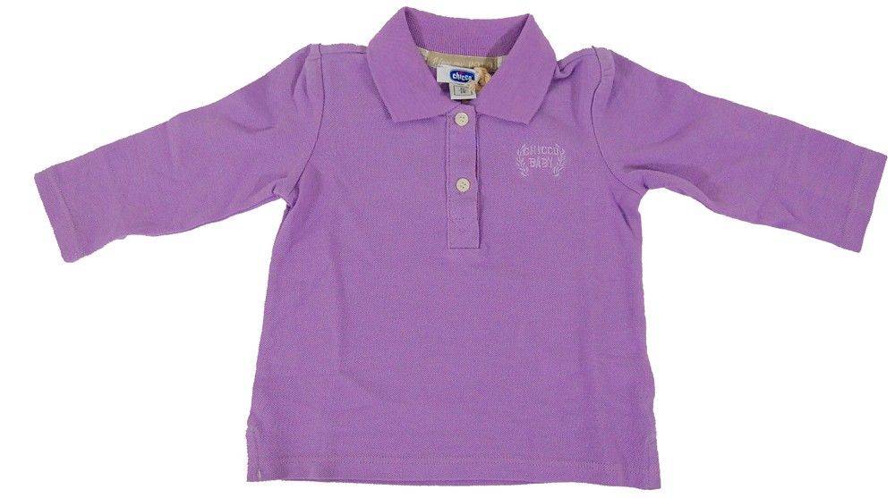 ΜΠΛΟΥΖΑ POLO ΜΑΚΡΥΜΑΝΙΚΗ CHICCO ΛΙΛΑ (74ΕΚ.)-(9-12 ΜΗΝΩΝ) CHICCO