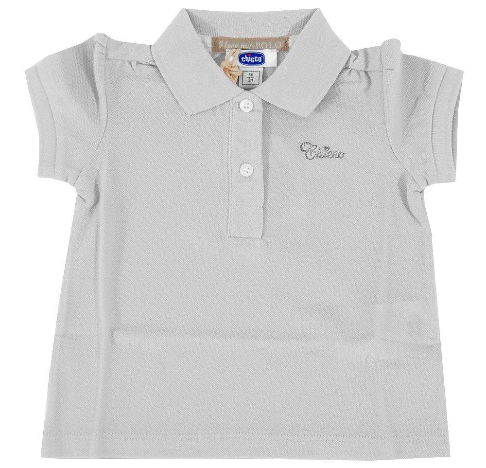 ΜΠΛΟΥΖΑ POLO ΚΟΝΤΟΜΑΝΙΚΗ CHICCO ΛΕΥΚΟ (56ΕΚ.)-(0-3 ΜΗΝΩΝ)