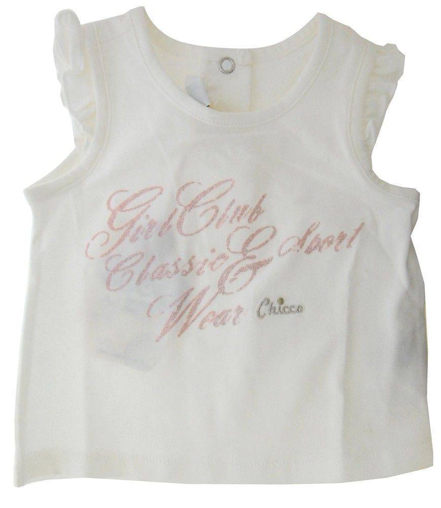 ΜΠΛΟΥΖΑ ΑΜΑΝΙΚΗ CHICCO «GIRL CLUB CLASSIC WEAR» ΜΕ ΒΟΛΑΝ ΜΑΝΙΚΙΑ ΛΕΥΚΟ (62ΕΚ.)-(3-6 ΜΗΝΩΝ)
