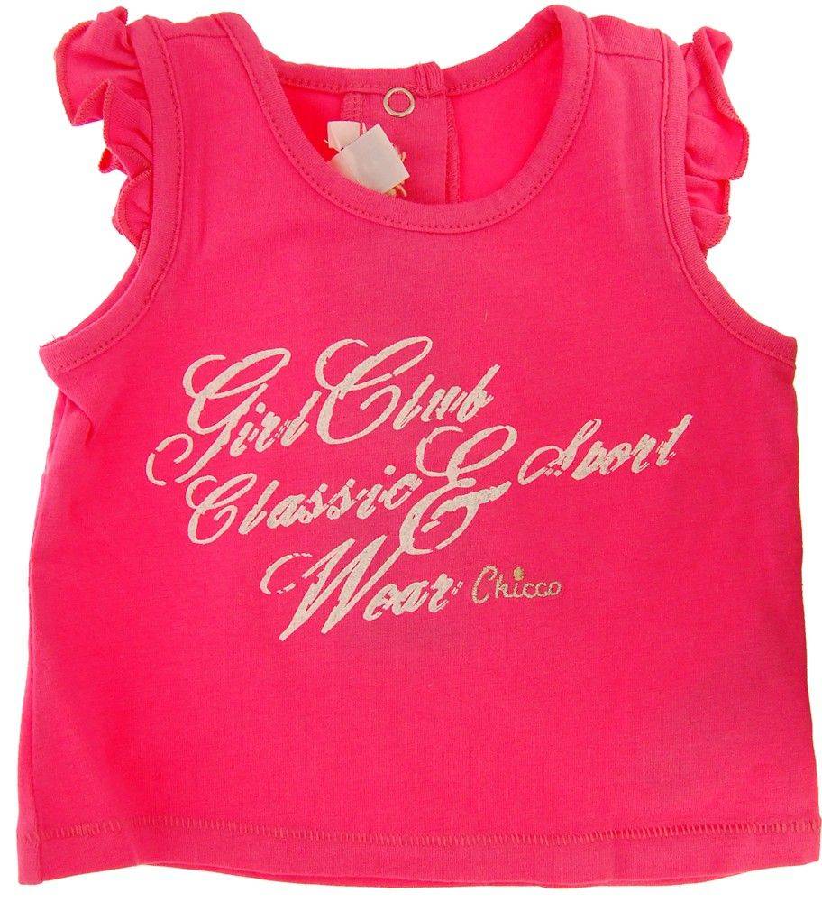 ΜΠΛΟΥΖΑ ΑΜΑΝΙΚΗ CHICCO «GIRL CLUB CLASSIC WEAR» ΜΕ ΒΟΛΑΝ ΜΑΝΙΚΙΑ ΦΟΥΞΙΑ (56ΕΚ.)-(0-3 ΜΗΝΩΝ)
