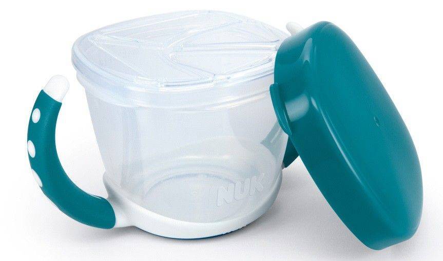 NUK EASY LEARNING SNACK BOX ΜΠΛΕ NUK