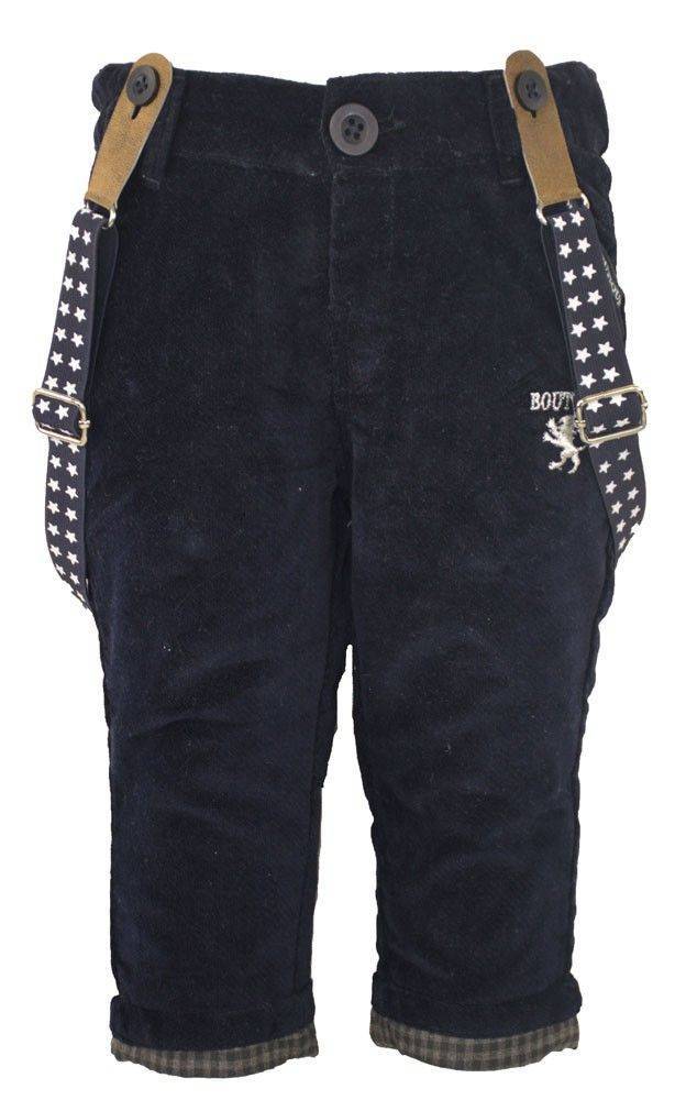 ΠΑΝΤΕΛΟΝΙ BOUTIQUE ME ΤΙΡΑΝΤΕΣ ΒΑΜΒΑΚΕΡΟ ΣΚΟΥΡΟ ΜΠΛΕ (80ΕΚ.)-(9-12ΜΗΝΩΝ) BOUTIQUE