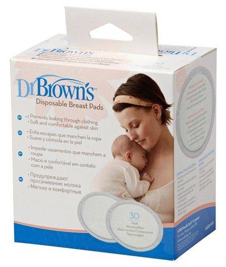 ΕΠΙΘΕΜΑΤΑ ΣΤΗΘΟΥΣ DR.BROWN'S ΜΙΑΣ ΧΡΗΣΗΣ 30ΤΕΜ. DR BROWNS