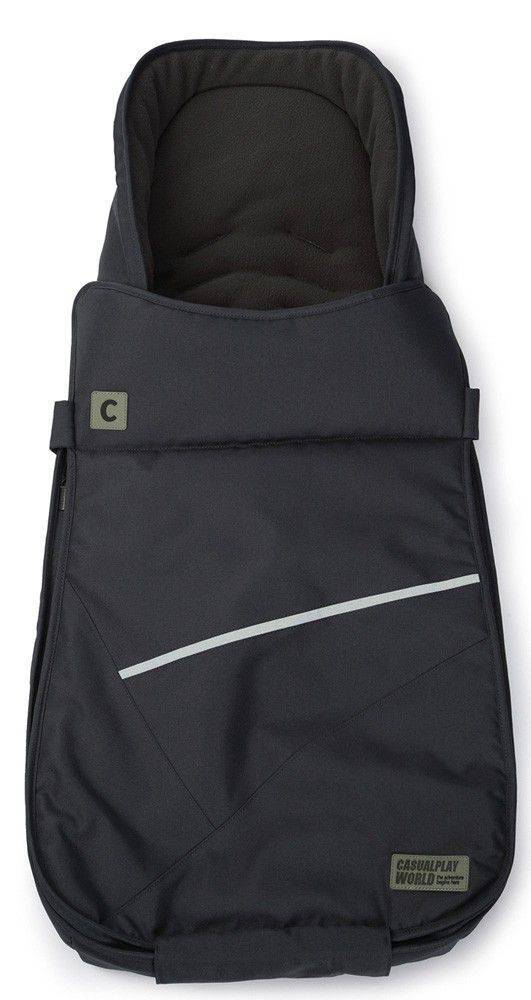 CASUAL PLAY ΥΠΝΟΣΑΚΟΣ-ΠΟΔΟΣΑΚΟΣ CASUALPLAY ΓΙΑ ΚΑΡΟΤΣΙ STWINNER ΓΚΡΙ ΣΚΟΥΡΟ