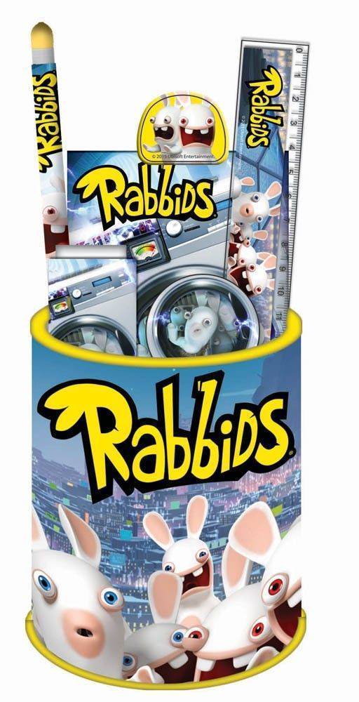 ΣΕΤ ΔΩΡΟΥ ΜΟΛΥΒΟΘΗΚΗ RABBIDS GIM
