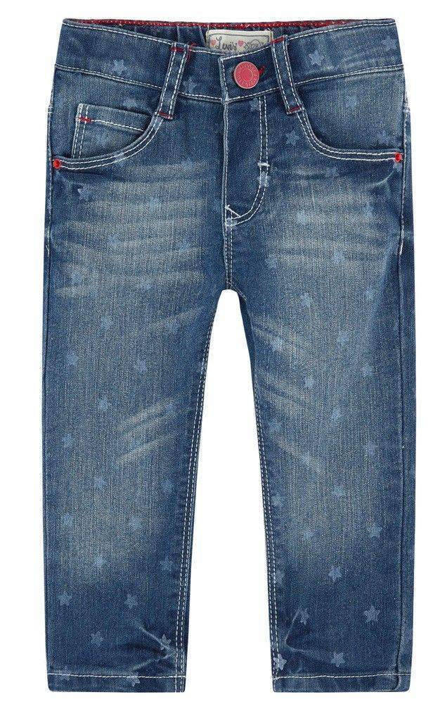JEANS ΠΑΝΤΕΛΟΝΙ ΜΕ ΑΣΤΕΡΑΚΙΑ LEVI'S STARS NH22534-46 ΜΠΛΕ (80ΕΚ.)-(12-18ΜΗΝΩΝ)