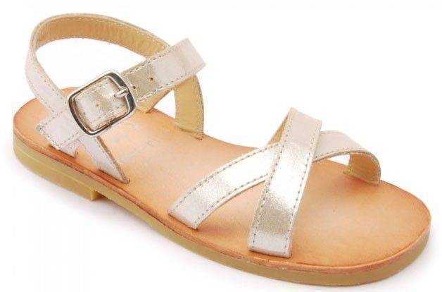 START RITE ΠΕΔΙΛΑ START RITE NICE II 5222_0F GOLD METALLIC- ΧΡΥΣΟ ΜΕΤΑΛΛΙΚΟ (EU:26)