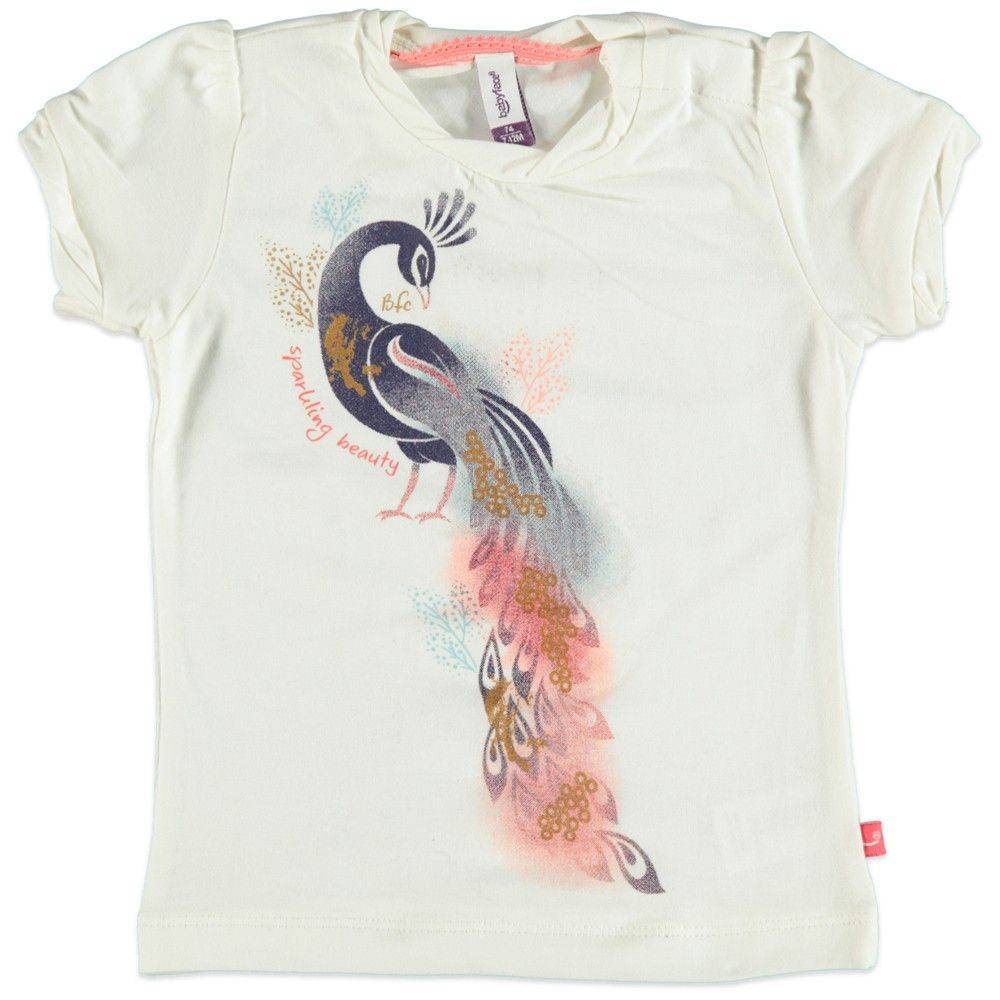 ΜΠΛΟΥΖΑ ΜΕ ΚΟΝΤΟ ΜΑΝΙΚΙ BABYFACE 8612 IVORY (80ΕΚ.)-(6-12 ΜΗΝΩΝ)