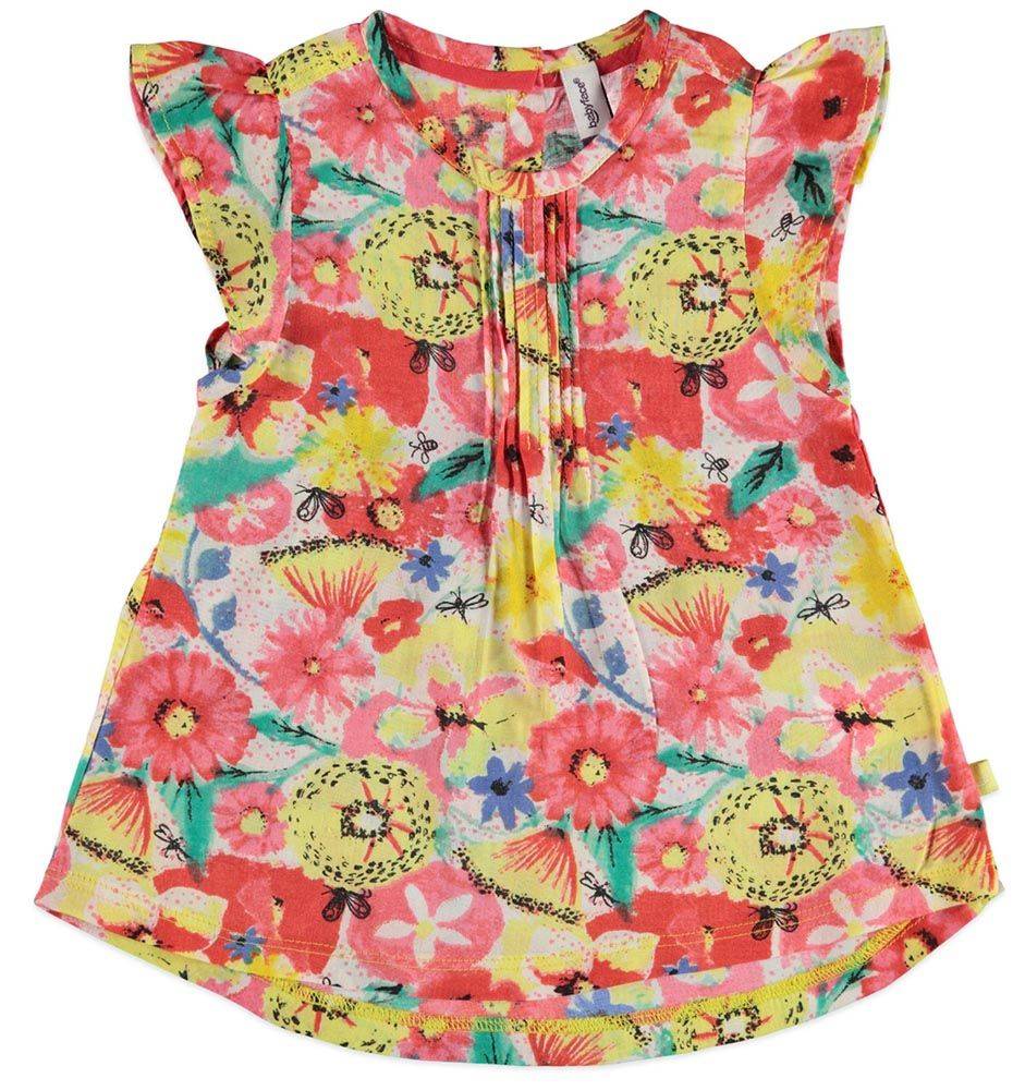 ΜΠΛΟΥΖΑ ΜΕ ΚΟΝΤΟ ΜΑΝΙΚΙ BABYFACE 8520 PRINTED (98ΕΚ.)-(2-3ΕΤΩΝ) BABYFACE