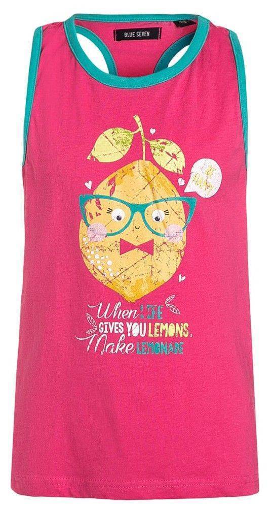 ΜΠΛΟΥΖΑ ΑΜΑΝΙΚΗ BLUE SEVEN BE HAPPY 700013-424 ΦΟΥΞΙΑ (104ΕΚ.)-(3-4 ΕΤΩΝ)