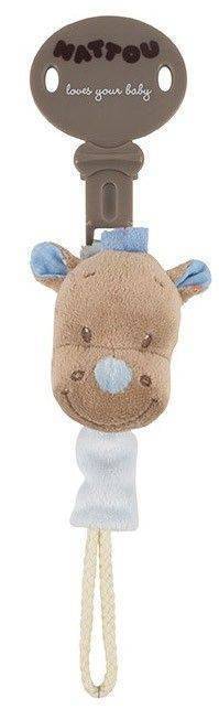 ΚΛΙΠ ΠΙΠΙΛΑΣ NATTOU LOUIS ΡΙΝΟΚΕΡΟΣ 24CM NATTOU