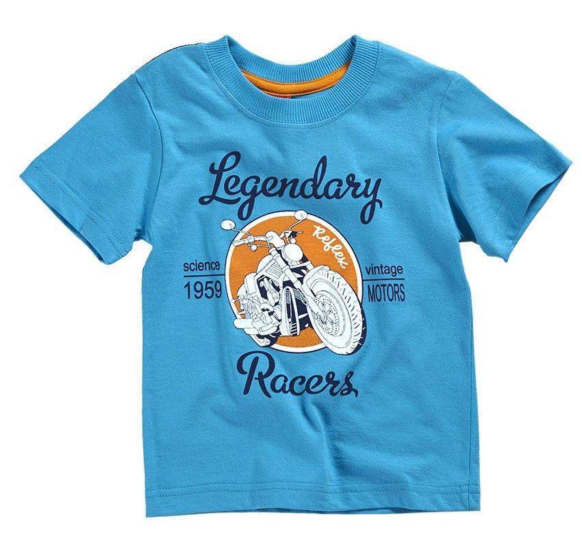 ΜΠΛΟΥΖΑ ΜΕ ΚΟΝΤΟ ΜΑΝΙΚΙ REFLEX LEGENDARY RACERS 73743 ΓΑΛΑΖΙΟ (80ΕΚ.)-(6-12 ΜΗΝΩΝ)