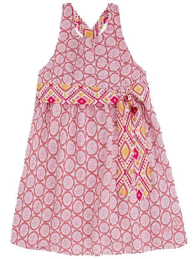 ΦΟΡΕΜΑ PEPE JEANS KLEID DELIA ΡΟΖ ΛΟΥΛΟΥΔΙΑ (92ΕΚ.)-(1-2ΕΤΩΝ)