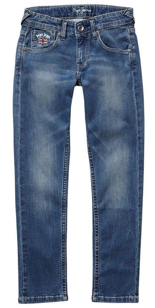 JEANS ΠΑΝΤΕΛΟΝΙ ΤΖΗΝ PEPE JEANS JAMISON SLIM ΜΠΛΕ (92ΕΚ.)-(1-2ΕΤΩΝ) PEPE JEANS