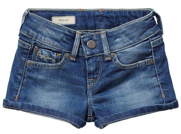 JEANS ΣΟΡΤΣ PEPE JEANS FOXTAIL REGULAR ΜΠΛΕ (104ΕΚ.)-(3-4ΕΤΩΝ) PEPE JEANS
