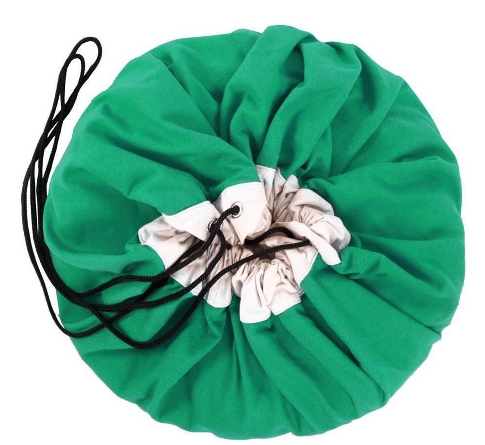 ΧΑΛΙ ΠΑΙΧΝΙΔΙΟΥ - ΤΣΑΝΤΑ ΑΠΟΘΗΚΕΥΣΗΣ PLAY-GO 2 ΣΕ 1 ΠΡΑΣΙΝΟ PLAY AND GO