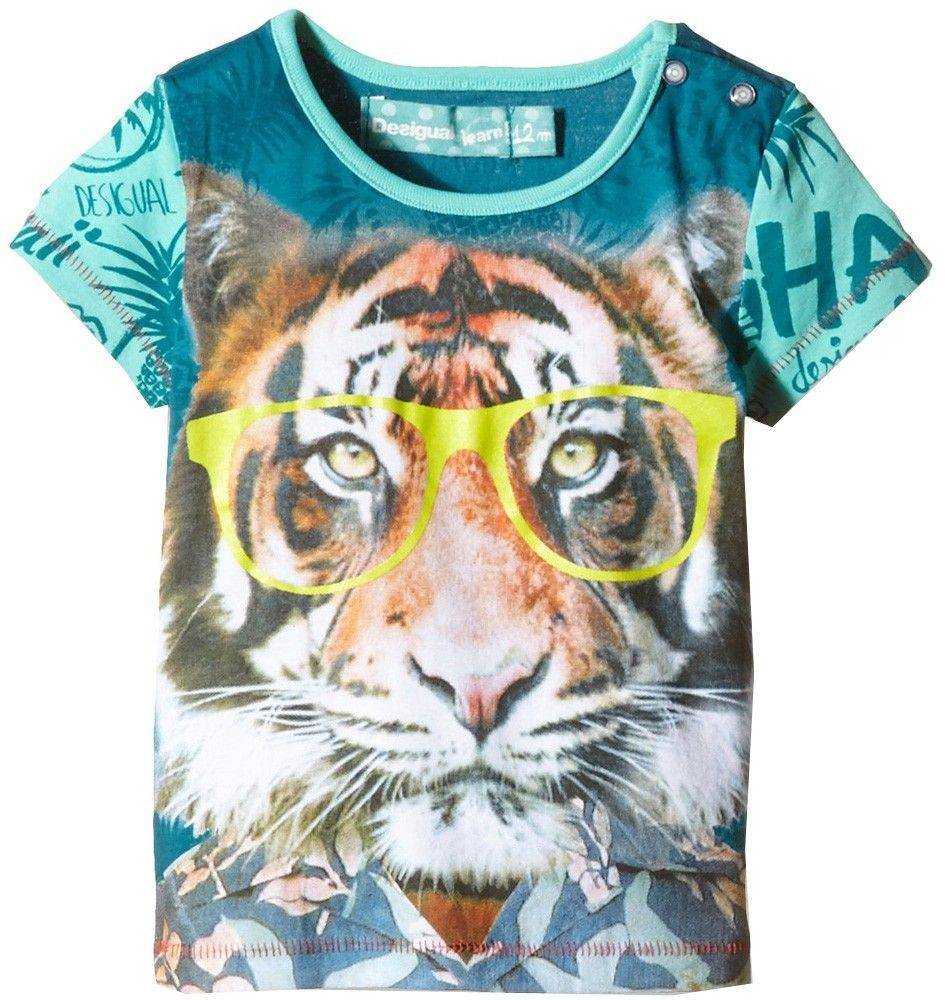 DESIGUAL ΜΠΛΟΥΖΑ ΚΟΝΤΟΜΑΝΙΚΗ DESIGUAL NAVARRO ΠΡΑΣΙΝΟ (80ΕΚ.)-(12-18ΜΗΝΩΝ)