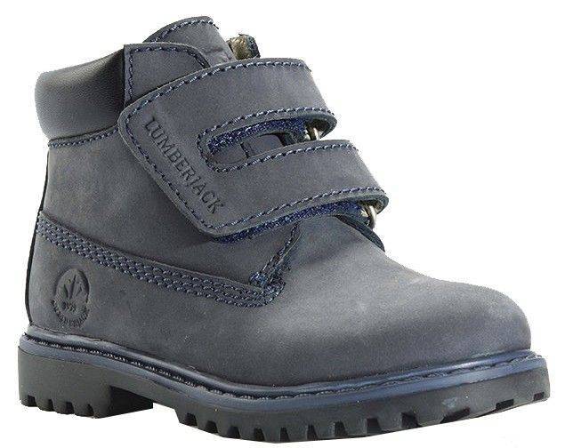 ΜΠΟΤΑΚΙ LUMBERJACK LITTLE M0014 ΜΠΛΕ/ΜΑΥΡΟ (EU:22)